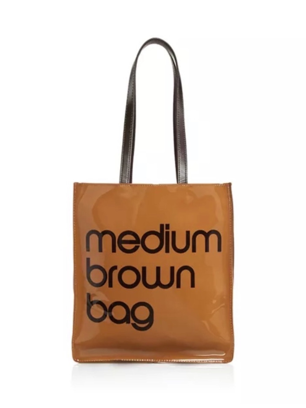 Bloomingdale's Medium Brown Bag Tote